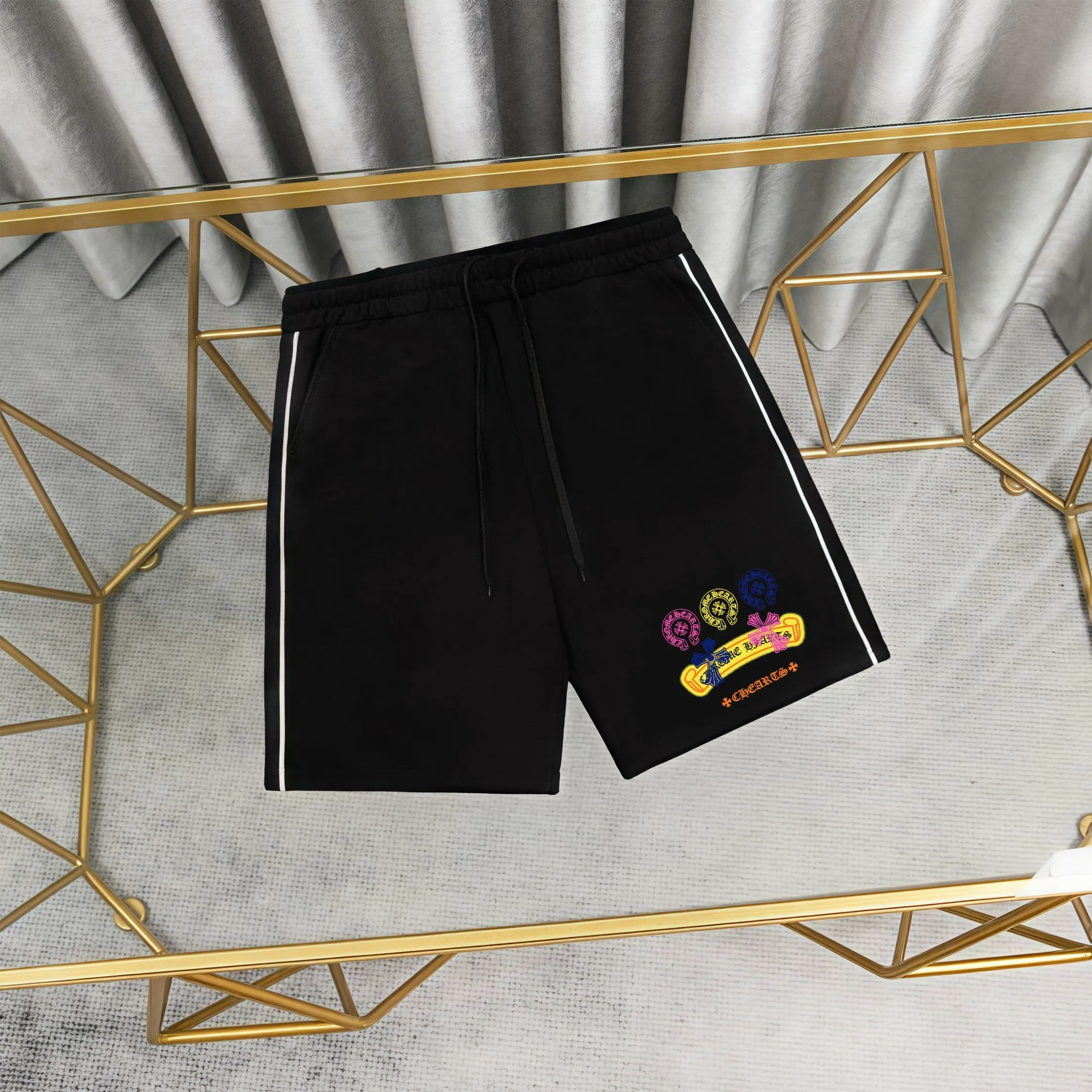 105 Chrome Hearts 1:1 1×1 Same Style logo OS ：Black，White Size：XS-L